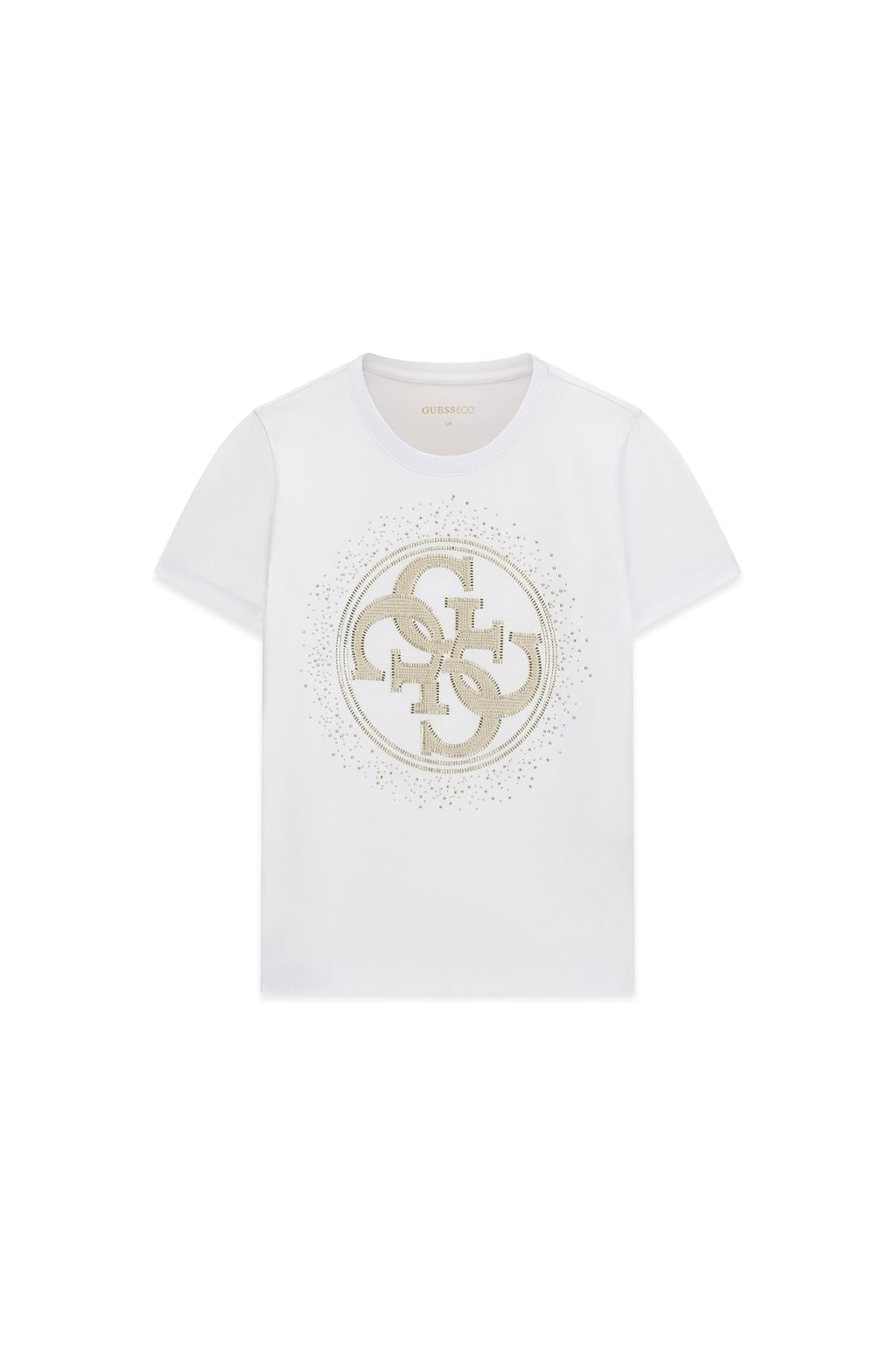 GUESS Round Crystal Tee Shirt