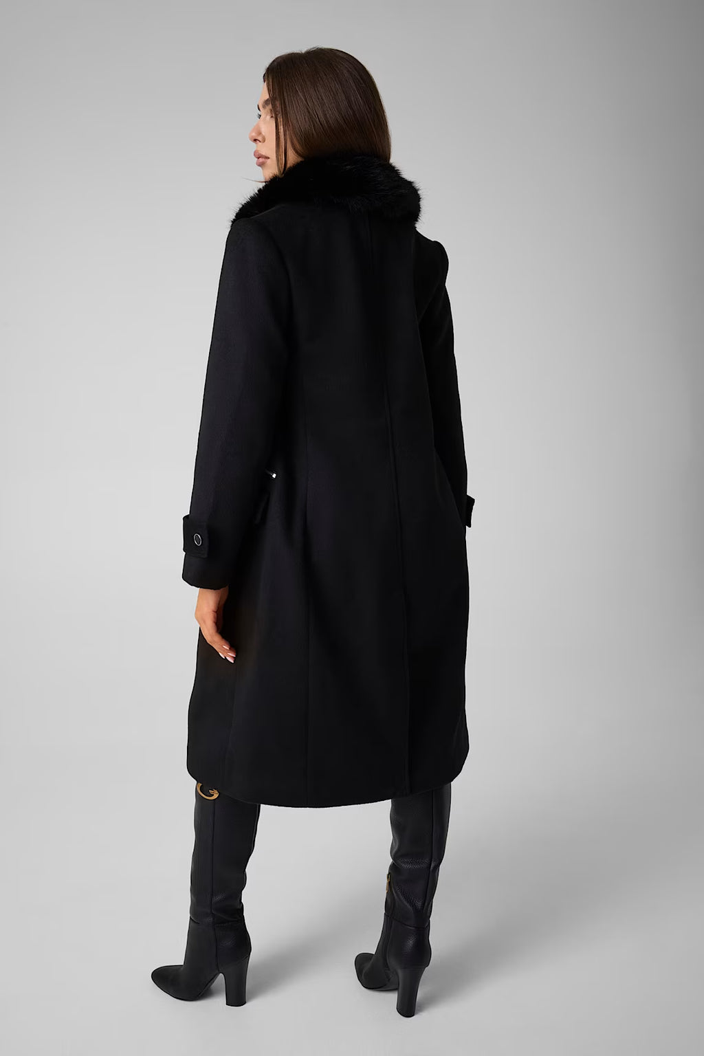 GUESS Black Winter Coat