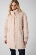 GUESS Braided Faux Wool Jacket