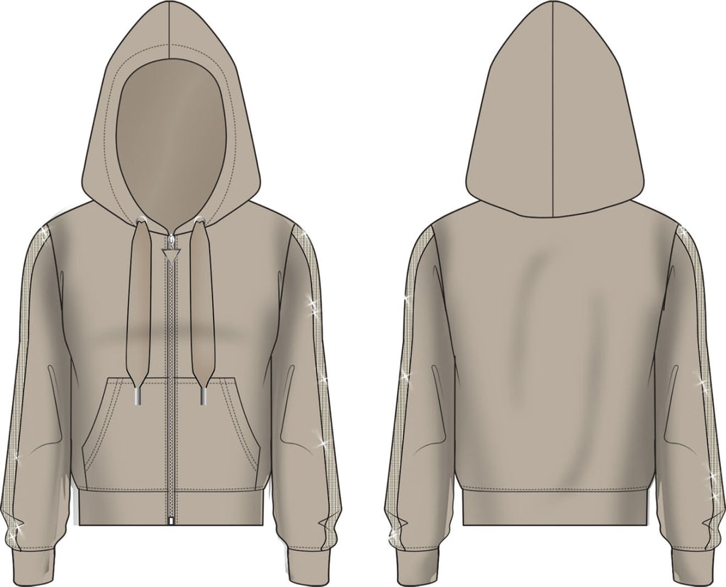 GUESS Hooded Victoire Zip Up