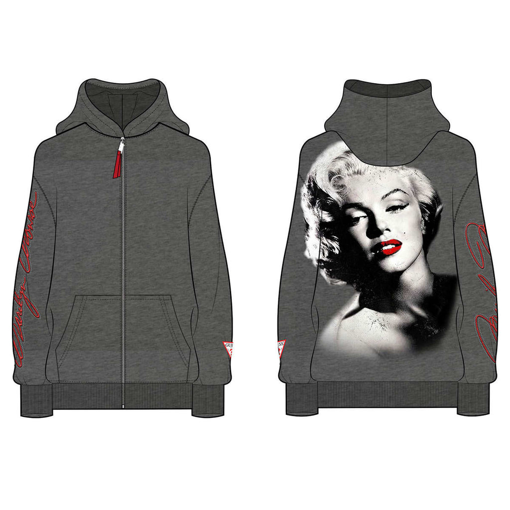 GUESS Marilyn Zipped Sweatshirt