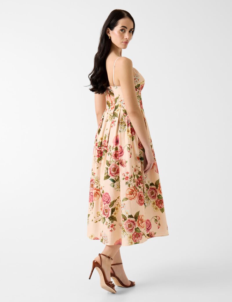 GUESS SL Bria Linen Dress Floral