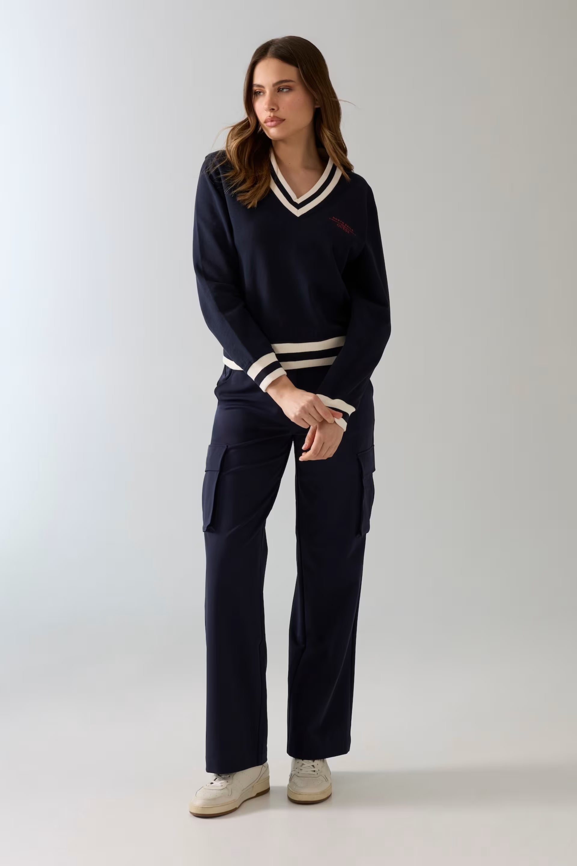 GUESS North Sail Sweater in Navy