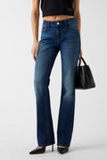 GUESS Sexy Straight Cut Dark Denim Jeans