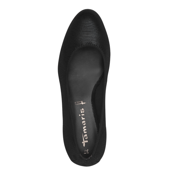 Tamaris Wedge Pump Black