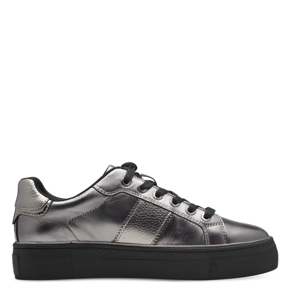 Tamaris Pewter Laced Shoe