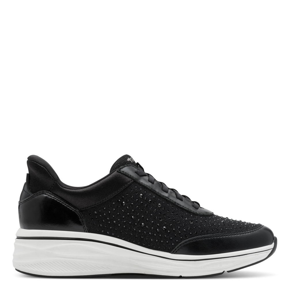 Tamaris Step In Black Walking Shoe