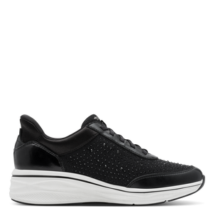 Tamaris Step In Black Walking Shoe