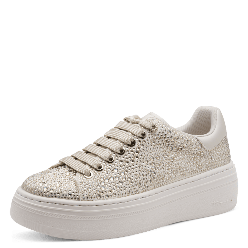Tamaris Bejewelled Vegan Trainer