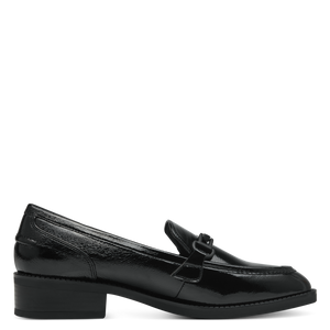 Tamaris Black Patent Loafers