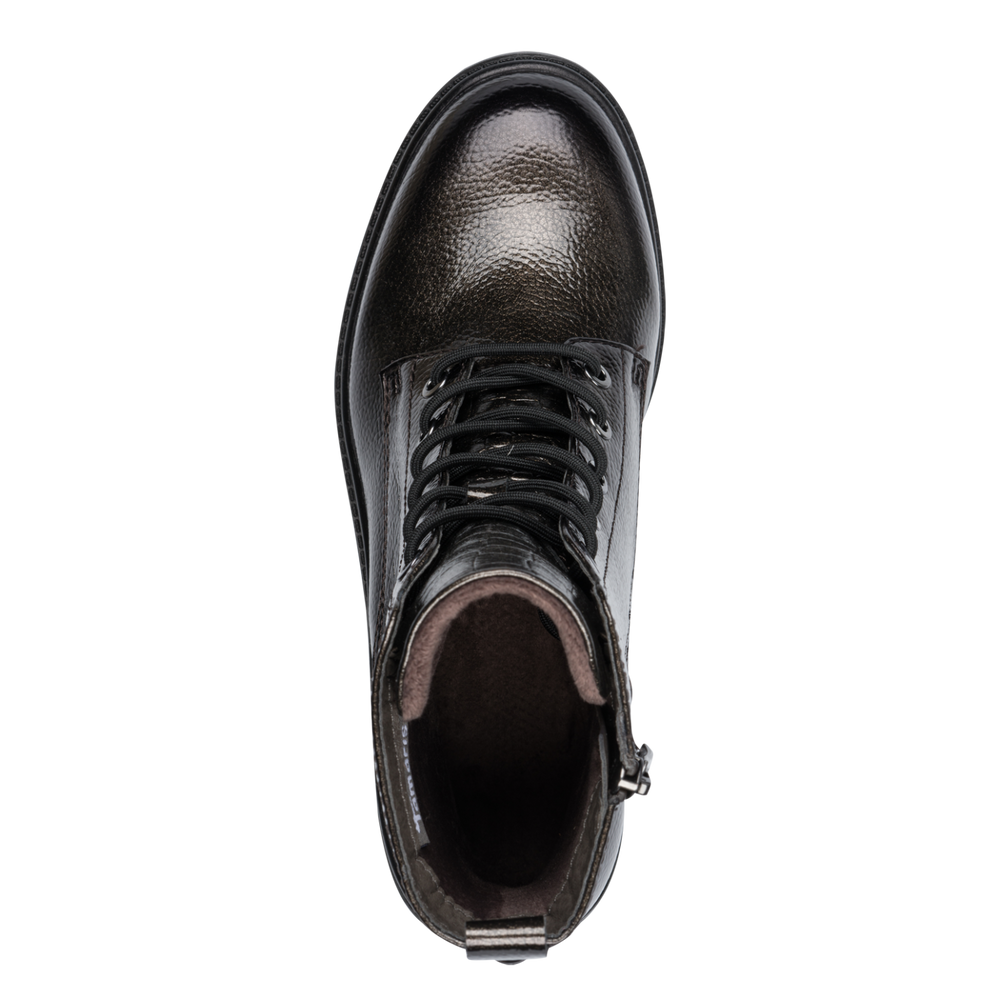 Tamaris Antracite Patent Boot