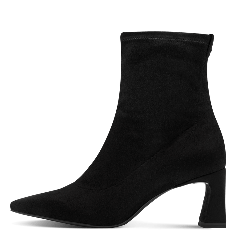 Tamaris Black Heeled Dress Boot