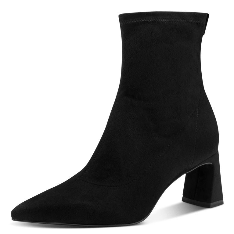 Tamaris Black Heeled Dress Boot