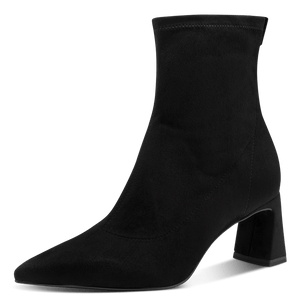 Tamaris Black Heeled Dress Boot