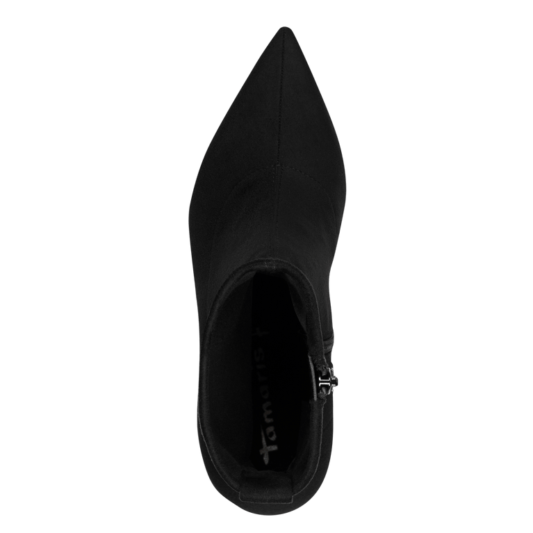 Tamaris Black Heeled Dress Boot