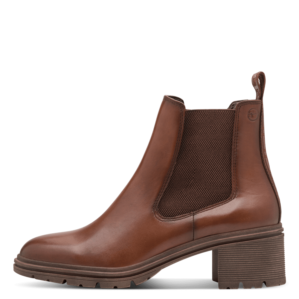 Tamaris Leather Cognac Boot
