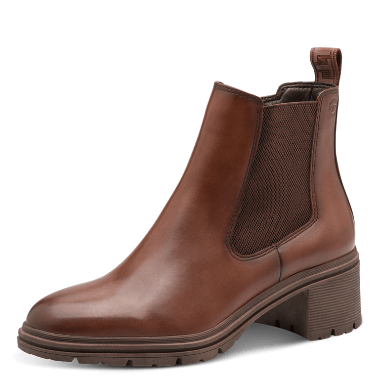Tamaris Leather Cognac Boot