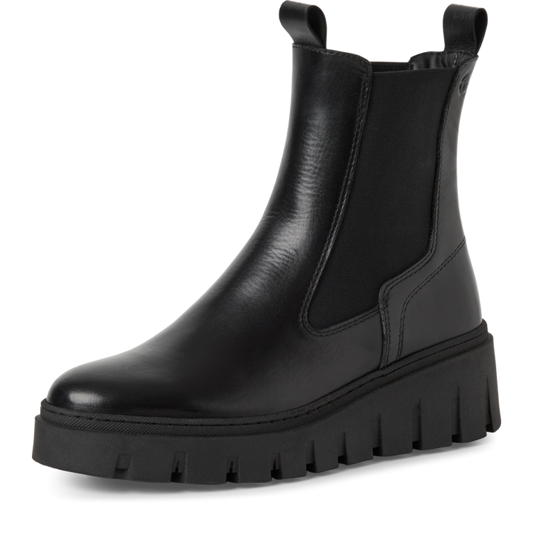 Tamaris Black Chelsea Boot