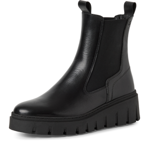 Tamaris Black Chelsea Boot