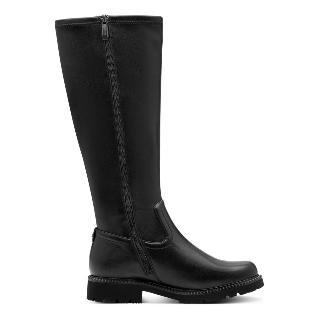 Tamaris Black Knee High Boots