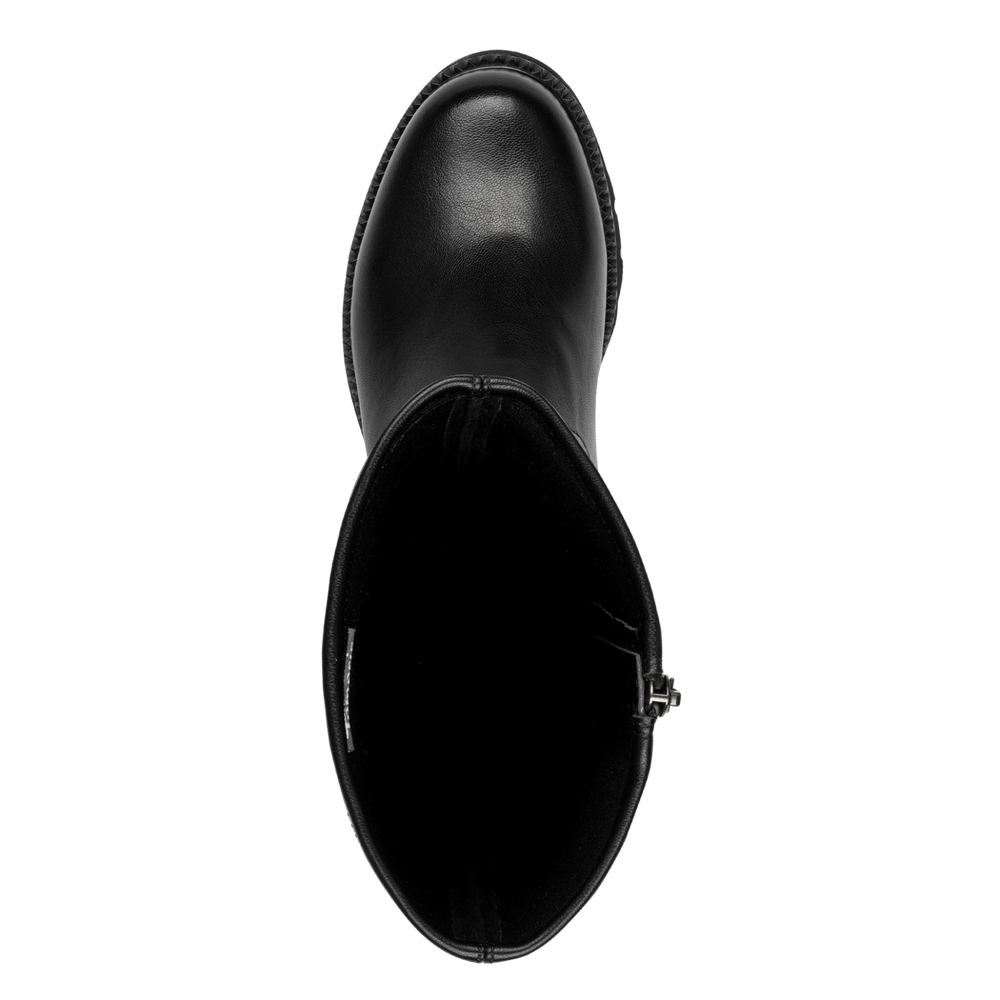 Tamaris Black Knee High Boots