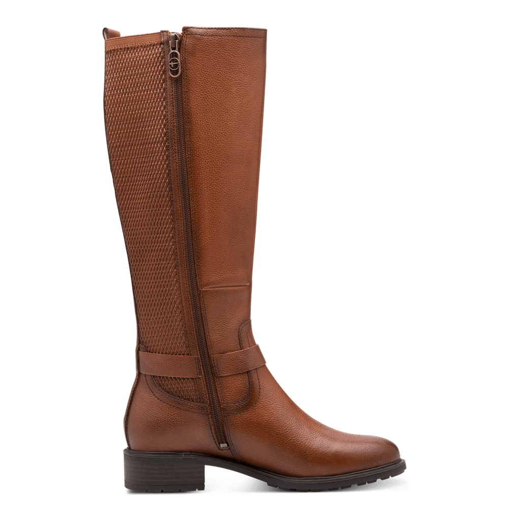 Tamaris Cognac Knee High Boot