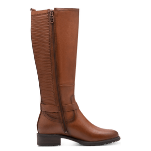 Tamaris Cognac Knee High Boot
