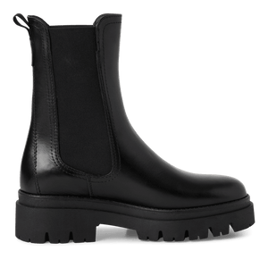 Tamaris Black Chelsea Boots