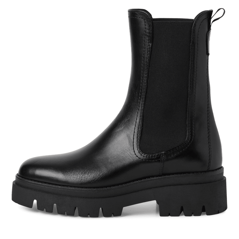 Tamaris Black Chelsea Boots
