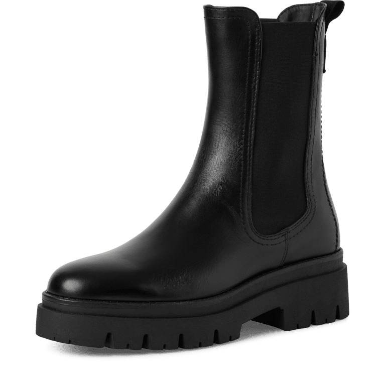 Tamaris Black Chelsea Boots