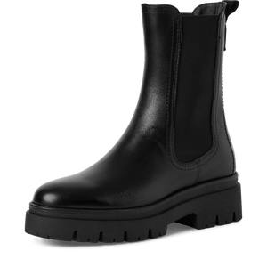 Tamaris Black Chelsea Boots