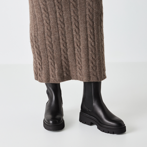 Tamaris Black Chelsea Boots