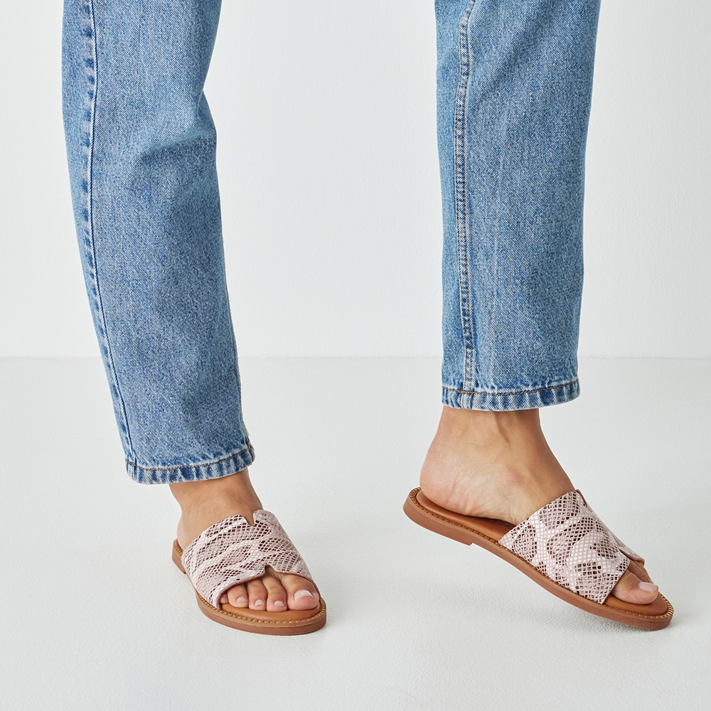 Tamaris Snakeskin Slider