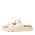 Tamaris Ivory Nubuck Sliders