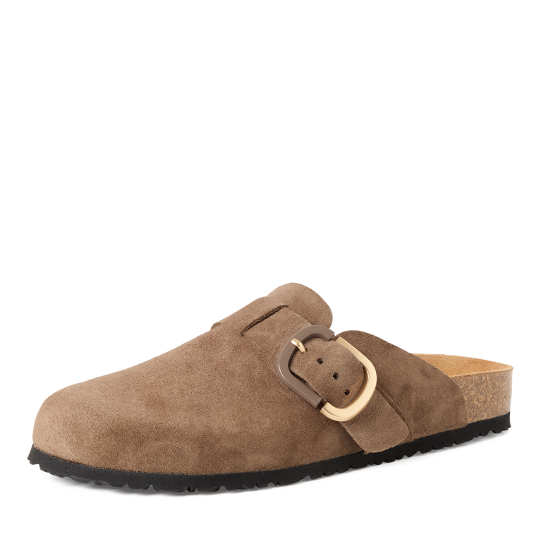 Tamaris Chocolate Brown Sliders