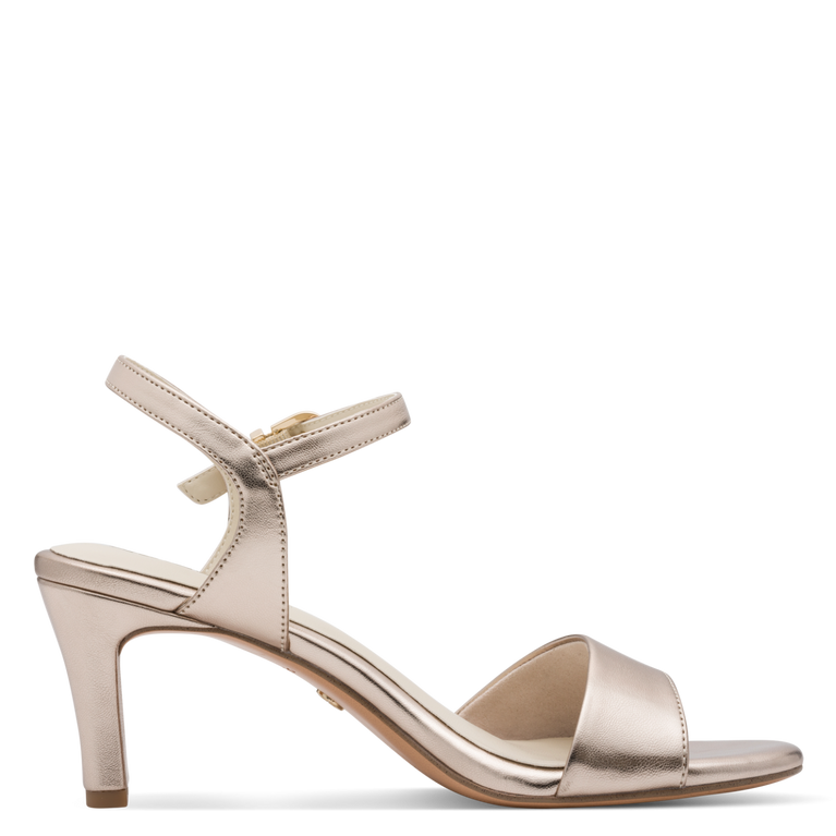 Tamaris Gold Dress Sandal SHOOZZ Tamaris Gold Dress Sandal SHOOZZ