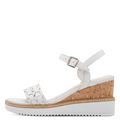 Tamaris Leather Wedge Sandal