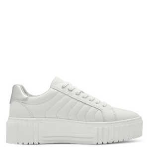 S OLIVER White Trainer Vegan