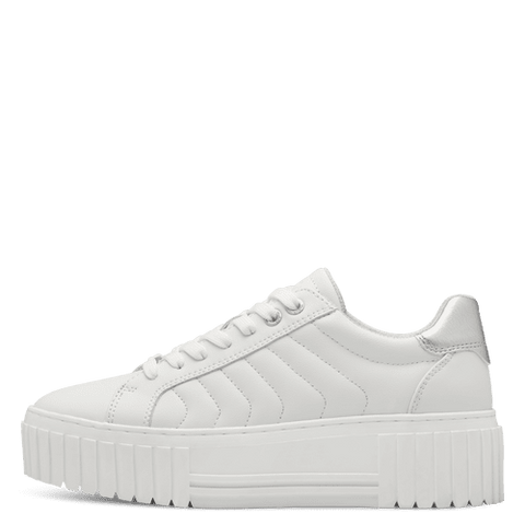 S OLIVER White Trainer Vegan