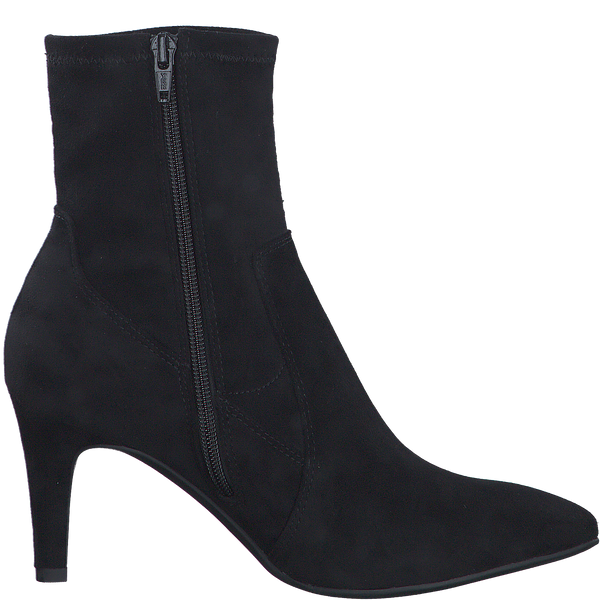 S Oliver Black Heeled Boot