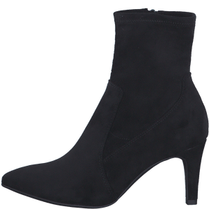 S Oliver Black Heeled Boot
