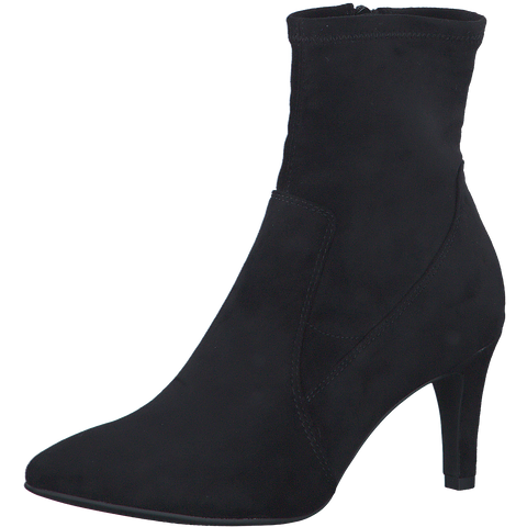 S Oliver Black Heeled Boot