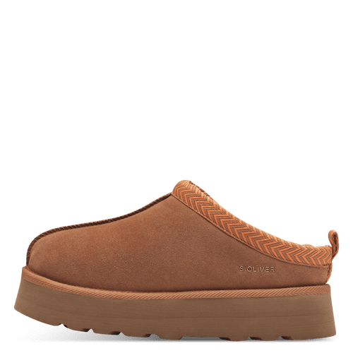 S OLIVER Cognac Slip On Shoe