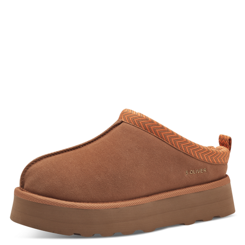 S OLIVER Cognac Slip On Shoe