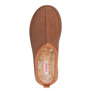 S OLIVER Cognac Slip On Shoe