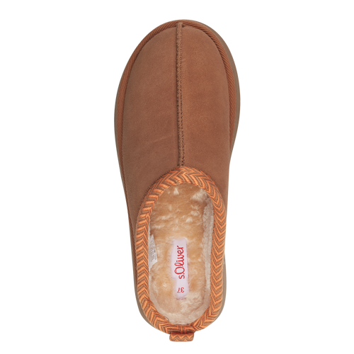 S OLIVER Cognac Slip On Shoe