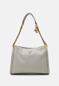 GUESS Shemara Shoulder Bag Stone