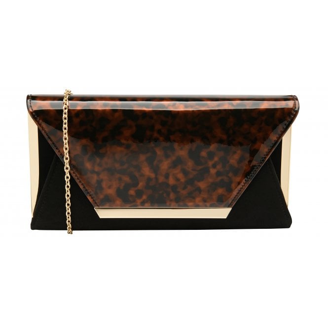 Lotus Martha Tortoise Patent Bag