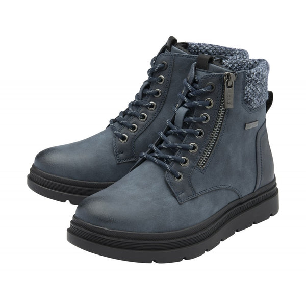 Lotus Saundra Ankle Boot Navy