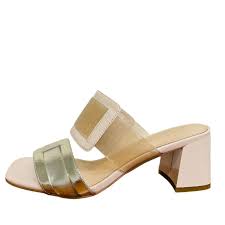 Loretta Vitale Beige/Gold Sandal